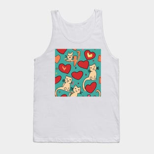 pet lover quotes cat Tank Top